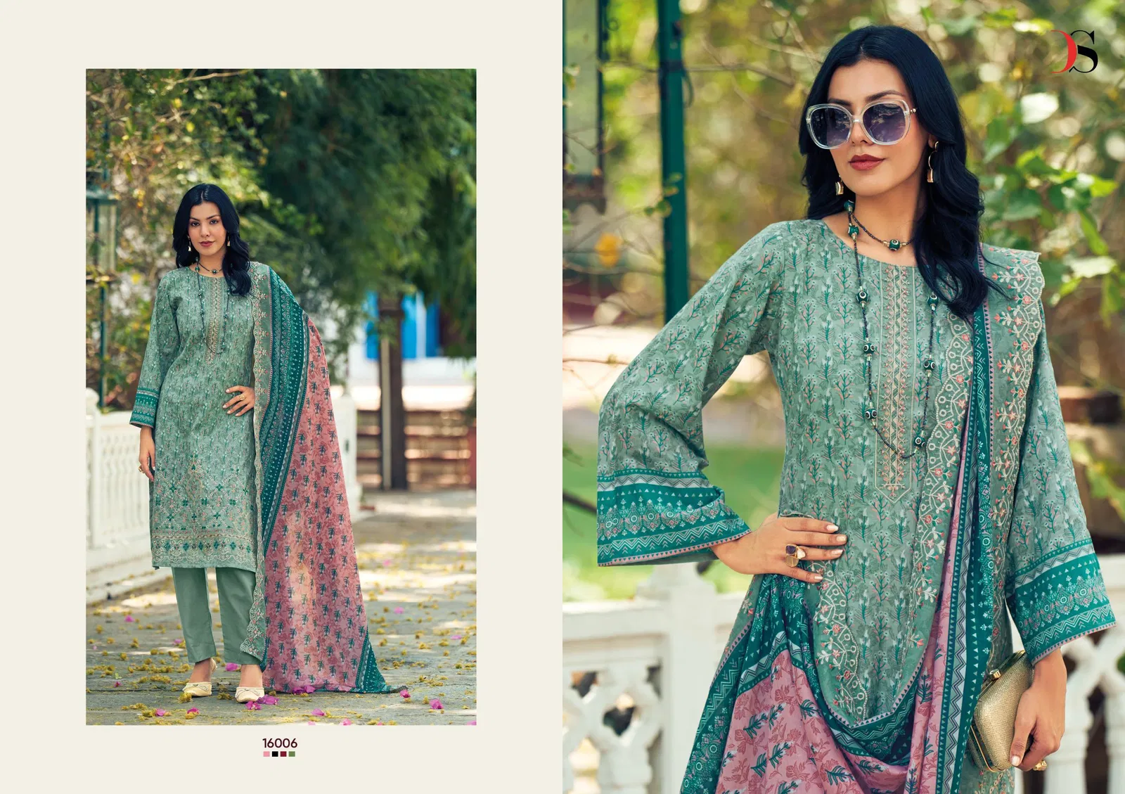 Bin Saeed 16 By Deepsy Pure Cotton Embroidery Online Pakistani Salwar Suits Wholesale